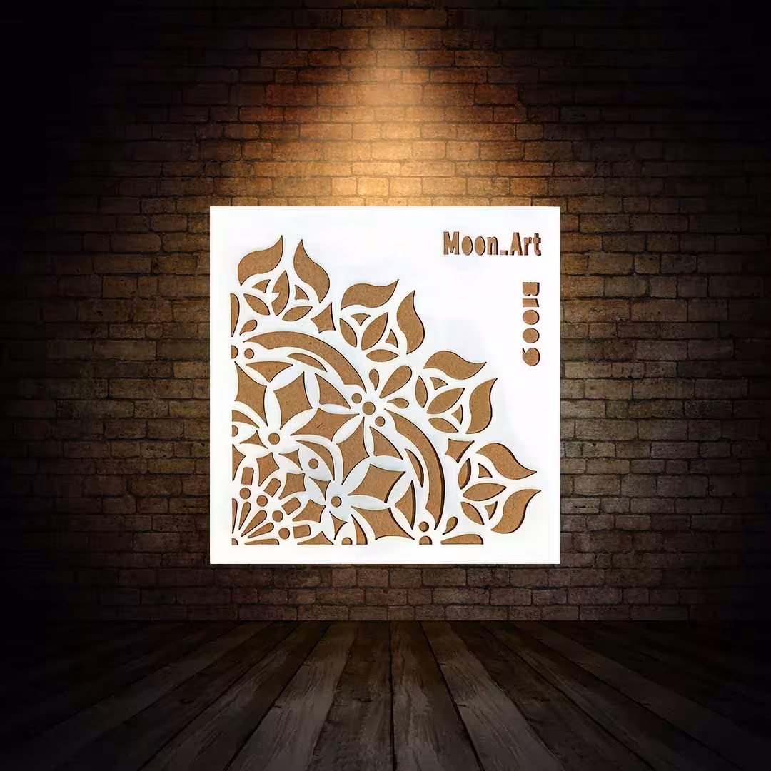 شابلون استنسیل ابعاد 15*15 کد B1009