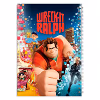 دفتر مشق کارتون رالف خرابکار