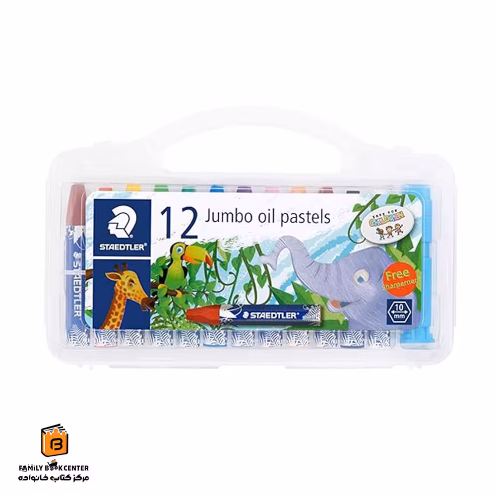 پاستل روغنی 12 رنگ استدلر (STAEDTLER)