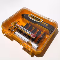 پیچ گوشتی شارژی اینکو مدل CSDLI04062 مجموعه 43 عددی