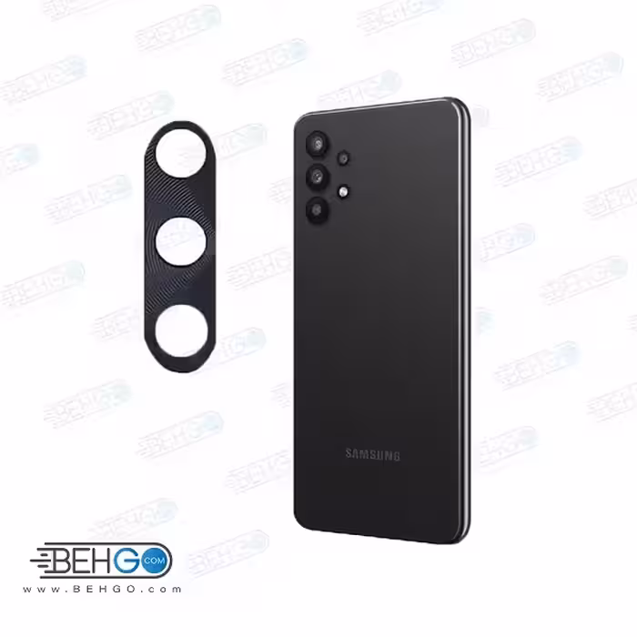 محافظ لنز دوربین سامسونگ A32 4G/5G مدل فلزی مناسب گوشی موبایل سامسونگ Samsung A32 4G/5G