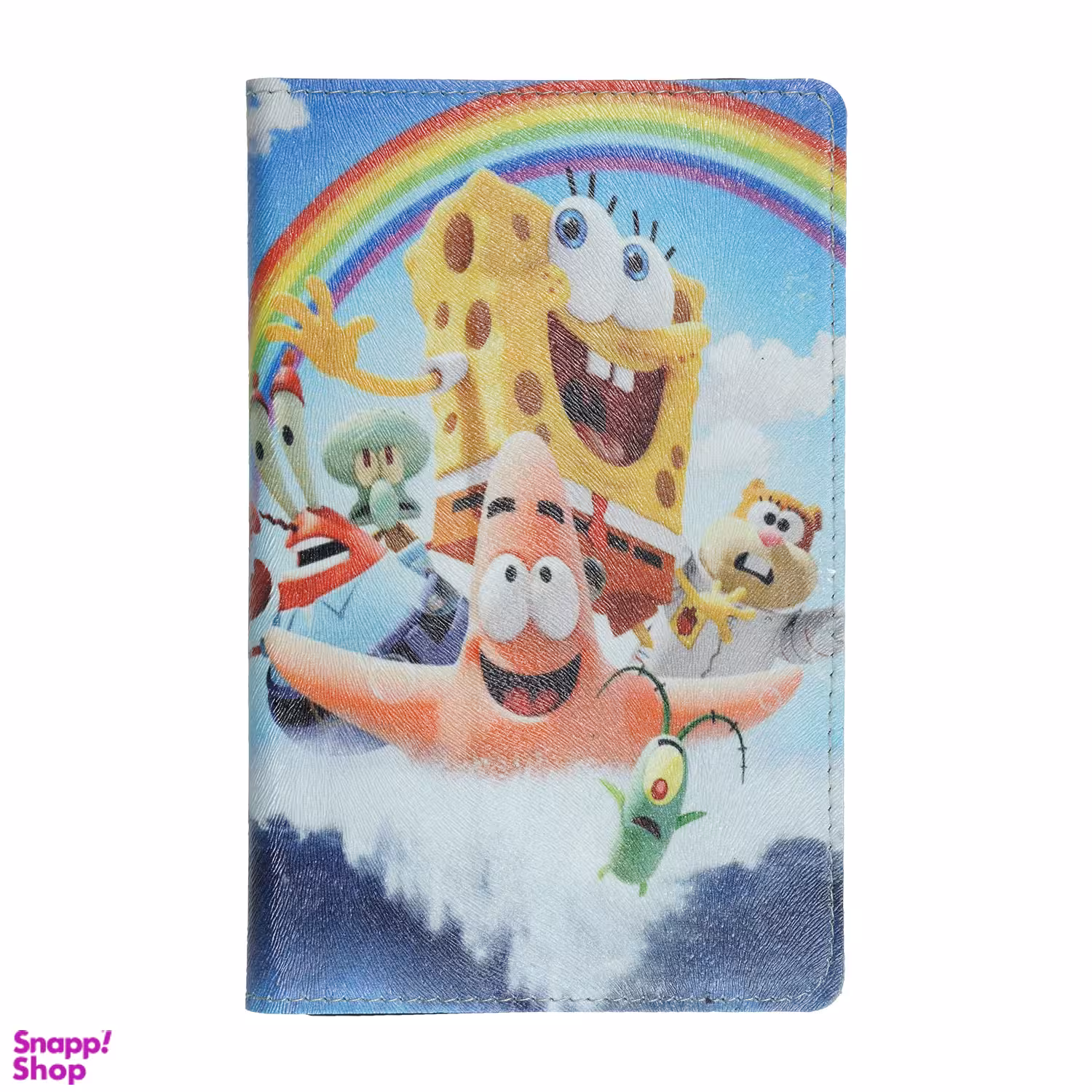 کیف کلاسوری مدل باب اسفنجی کارتونی کد TH-1 مناسب تبلت سامسونگ Galaxy Tab S6 lite P615