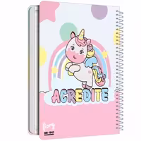 دفتر خط دار 50برگ یونیکورن