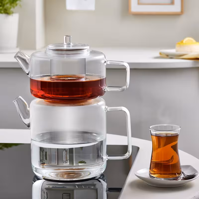 ست کتری و قوری شاهین مدل SH001