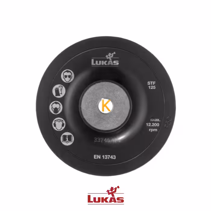 پد نگهدارنده صفحه سنباده مدل STF 180 M14 لوکاس