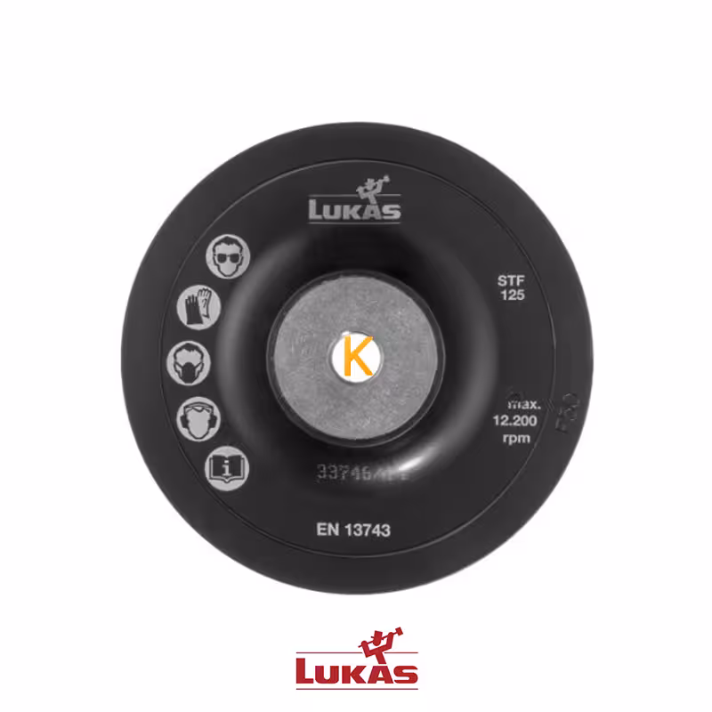 پد نگهدارنده صفحه سنباده مدل STF 180 M14 لوکاس