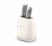 ست چاقو اسمگ رنگ کرم مدل KBSF01