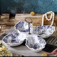 اردو خوری 4 خانه چینی باواریا مدل گاردن بلو کد 3115 بسته 1 عددی ارسال رایگان