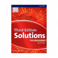 Solutions Pre Intermediate 3rd Edition