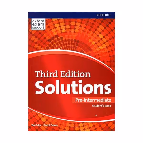 Solutions Pre Intermediate 3rd Edition