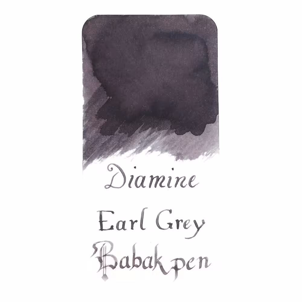 جوهر خودنویس دیامین رنگ ارل گری DIAMINE INK Earl Grey