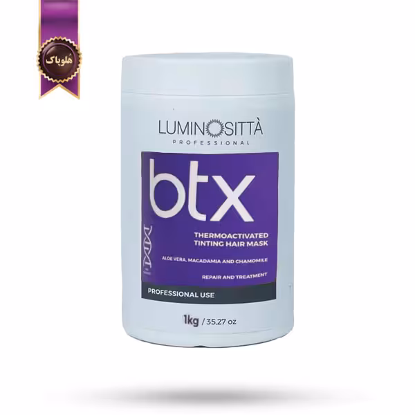 بوتاکس مو لومینوسیتا Luminositta BTX مخصوص موهای رنگ‌شده و بلوند Tinting وزن 1 کیلو گرم (اورجینال)
