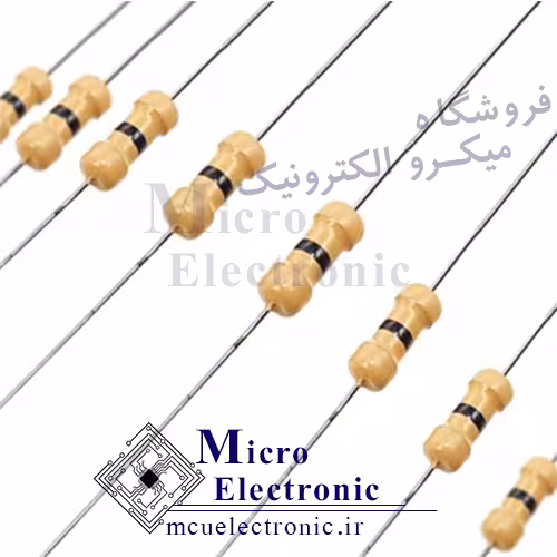 مقاومت 0 اهم 1/4 وات بسته ی 50 عددی