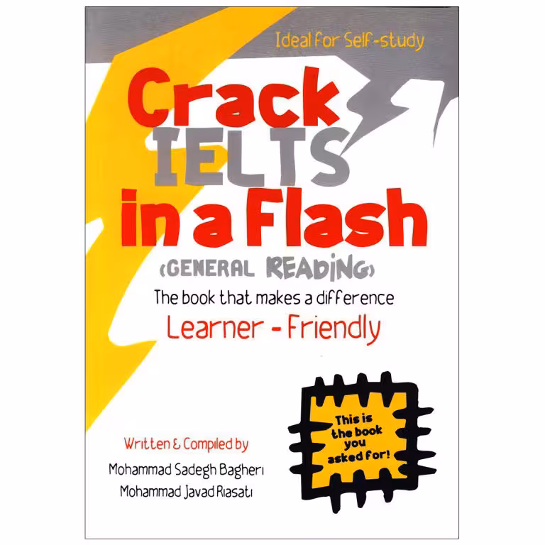 Crack IELTS in a flash (general reading) کتاب