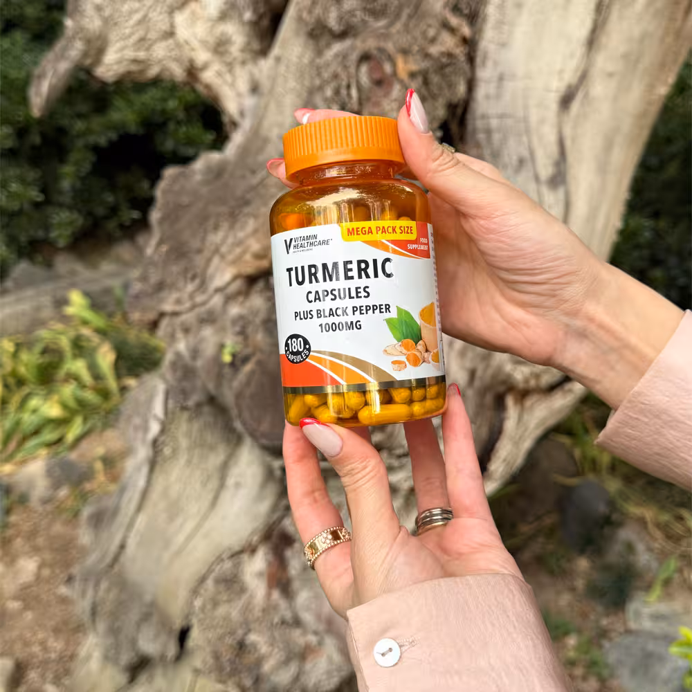 کپسول زرد چوبه – مکمل طبیعی ضد التهاب و تقویت سیستم ایمنی