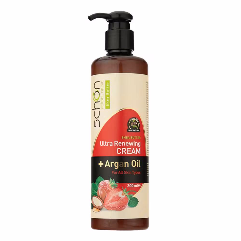 شون کرم مرطوب کننده پمپی توت فرنگی