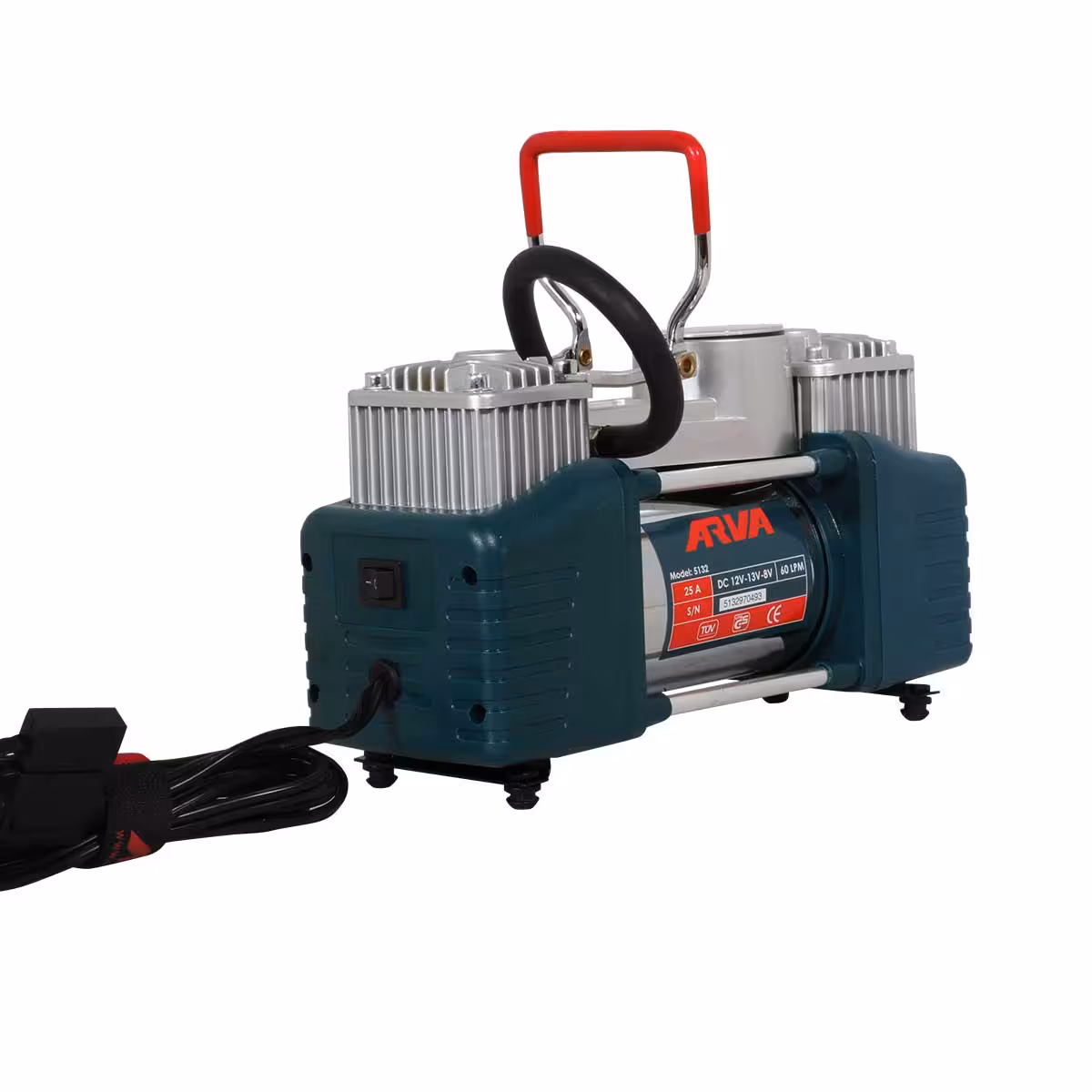 کمپرسور باد فندکی دو سیلندر آروا مدل 5132