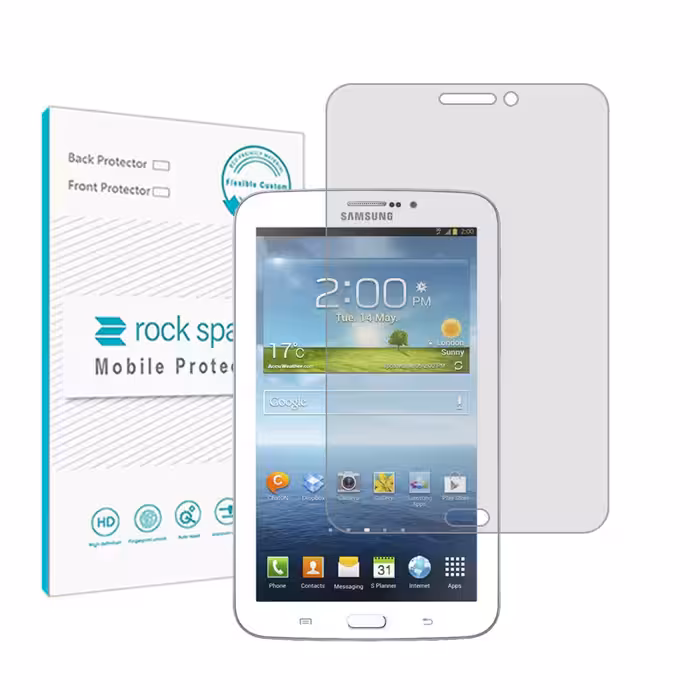 محافظ صفحه نمایش شفاف راک اسپیس مدل Hygel مناسب برای تبلت سامسونگ Galaxy Tab 3 7.0