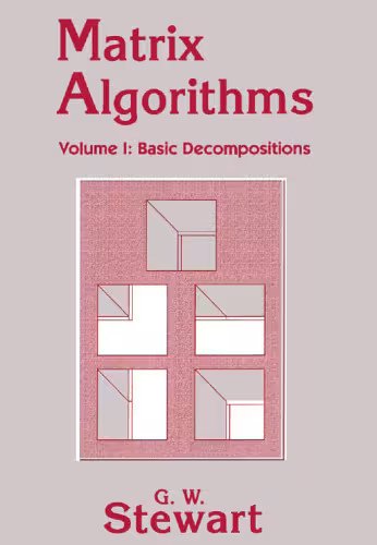 خرید و دانلود نسخه کامل کتاب Matrix Algorithms Volume I: Basic Decompositions