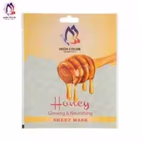 ماسک نقابی صورت عسل high color ( ضد میکروب و مناسب پاکسازی پوست )