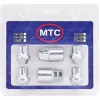 قفل رینگ خودرو مدل ایرانی MTC (پیچ ضد سرقت) بسته 4عددی(انواع خودروها)