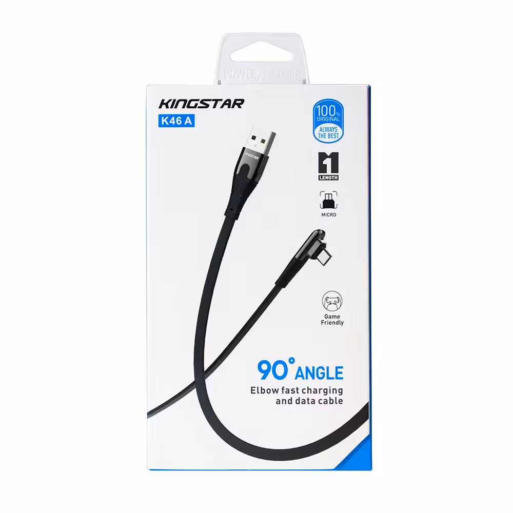کابل شارژ اندروید kingstar مدل k46a ا cable charge android kingstar k46 a - 69370644