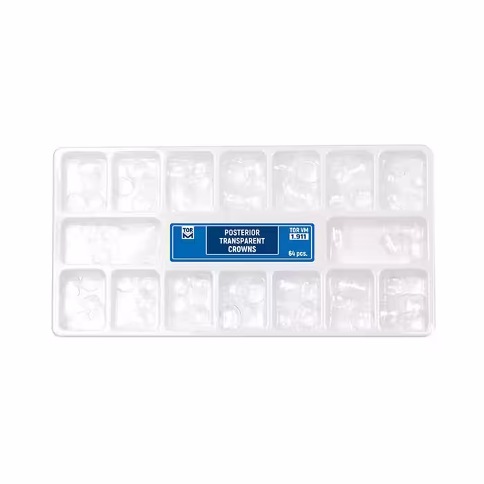 کیت روکش سلولوییدی خلفی TORVM – Posterior Transparent Crowns