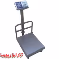 باسکول 300 کیلویی بدنه ایرانی نمایشگر چینی کیبورد استیل گاردار