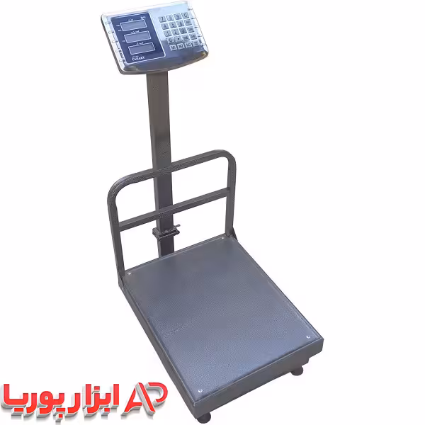 باسکول 300 کیلویی بدنه ایرانی نمایشگر چینی کیبورد استیل گاردار