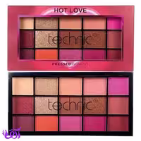 پالت سایه چشم 15 رنگ تکنیک مدل HOT LOVE حجم 30g