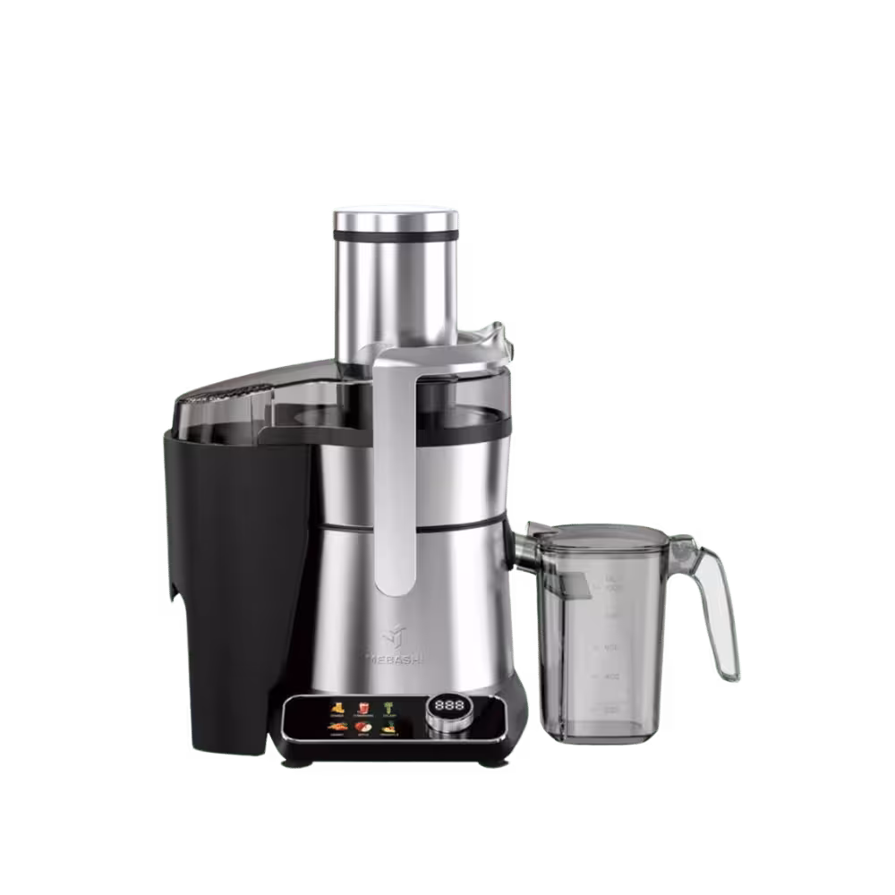 آبمیوه‌گیری مباشی مدل ME-JC3013 | موتور 1000 وات، لمسی، تیغه تیتانیوم