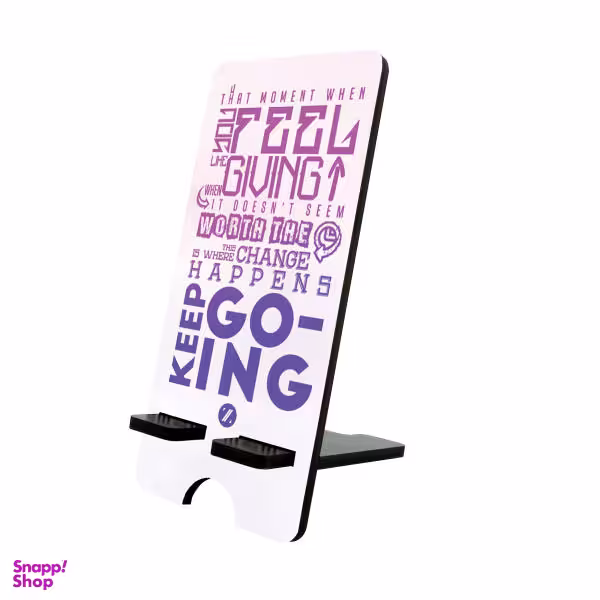 پایه نگهدارنده گوشی موبایل و تبلت طرح انگیزشی کد bambi94611