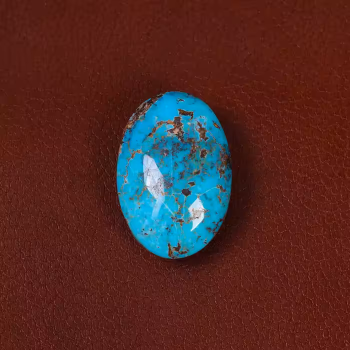 نگین فیروزه شجری کد 29532 - جواهری مشاهیر