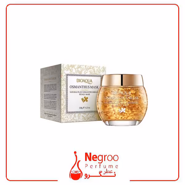 ماسک صورت شب ضد چروک اسمانتوس طلایی 120میل بیوآکوا