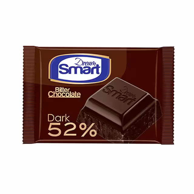 شکلات تلخ 52 درصد دریم اسمارت 7 گرمی