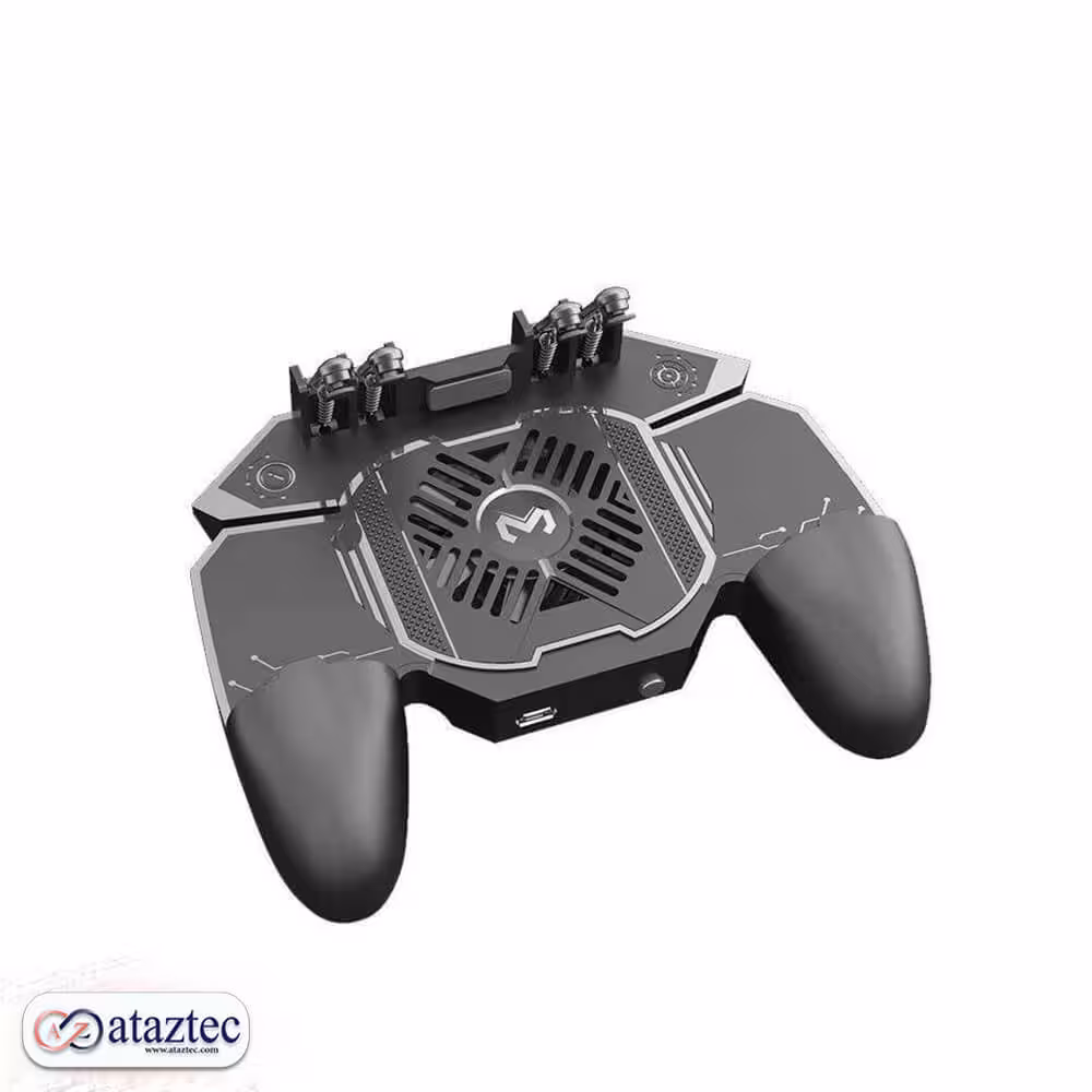 دسته بازی فن دار پابجی مدل AK-88 MEMO | دارای نگهدارنده تلفن | با فن پرقدرت 6000 دور در دقیقه