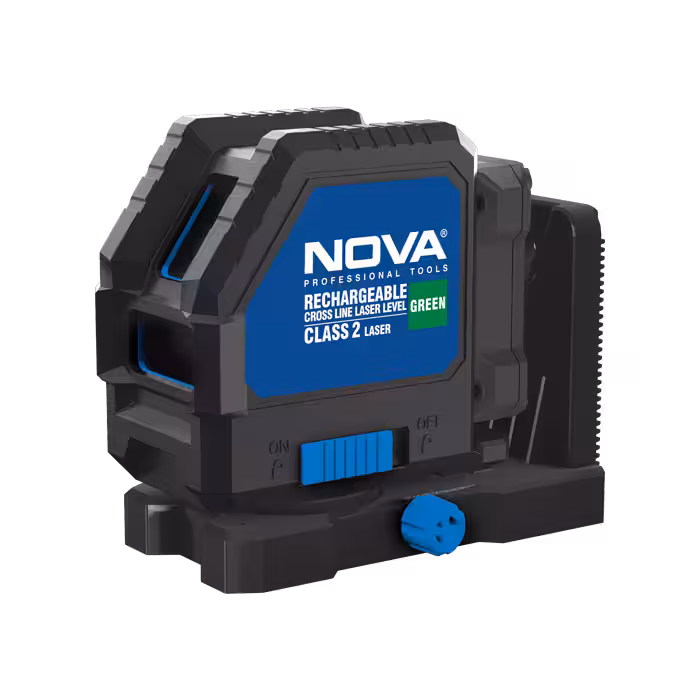 تراز لیزری شارژی دو خط سبز نووا مدل 2681G