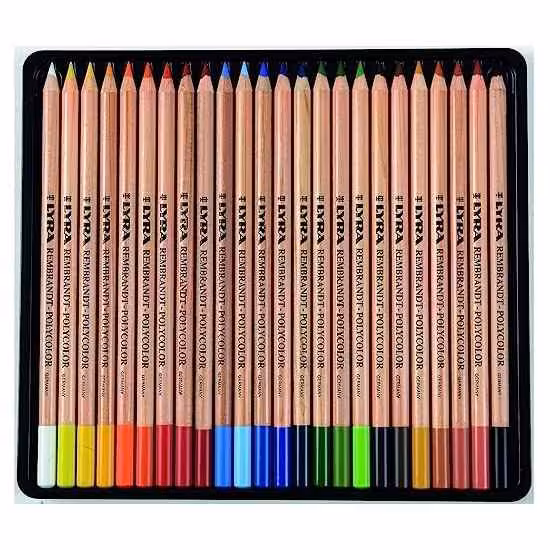 مداد24رنگ پلی کالرلیراکد2001240