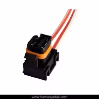 سوکت 2 فیش موتور فن پژو 405 و پارس و سمند برند  BBZ