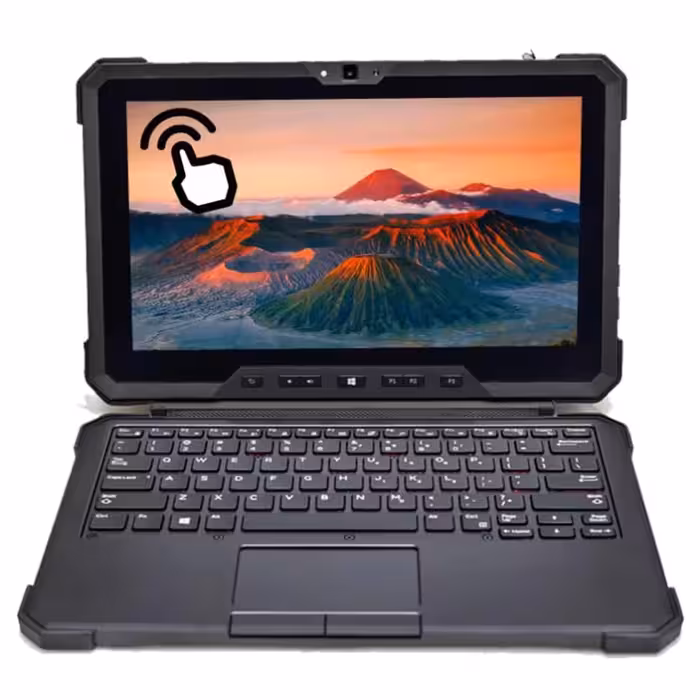 لپ تاپ استوک سیم کارت خور تبلت شو 11.6 اینچی دل مدل Dell Latitude 7212 Rugged Core i5 7500U 8GB 256SSD