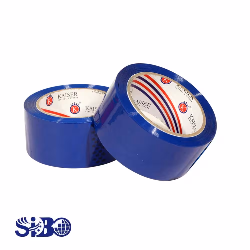 چسب کایزر 5 سانت 90 یارد آبی کد 153