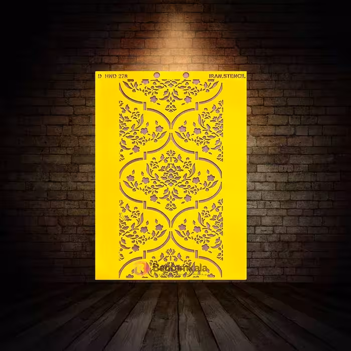 شابلون استنسیل ابعاد 35*25 کد HND 278