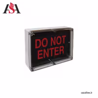 تابلو هشدار DO NOT ENTER برند KENTEC مدل WK27102