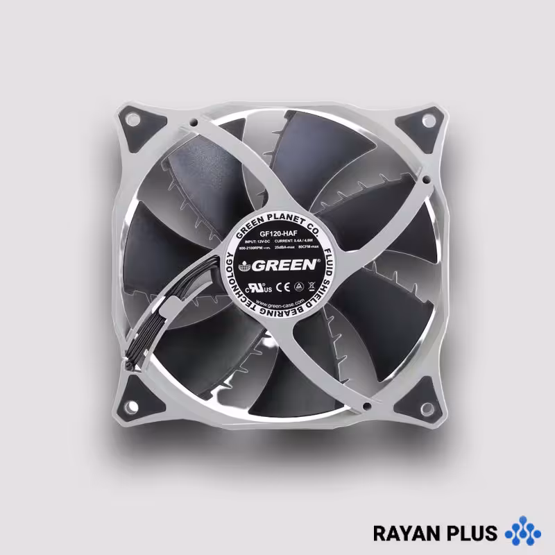 فن کیس گرین Green GF120-RGB 2100RPM 120mm