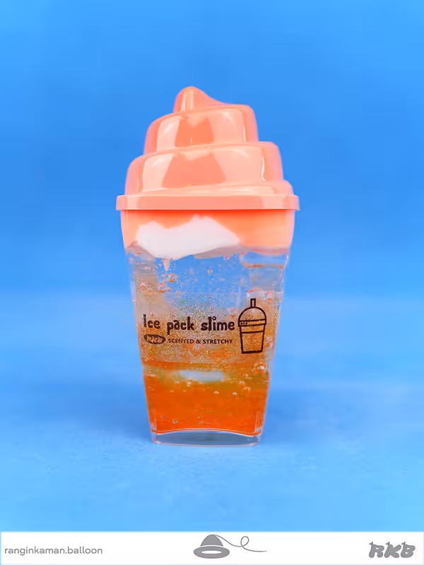 بستنی اسلایم Ice cream slime