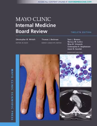 خرید و دانلود نسخه کامل کتاب Mayo Clinic Internal Medicine Board Review
