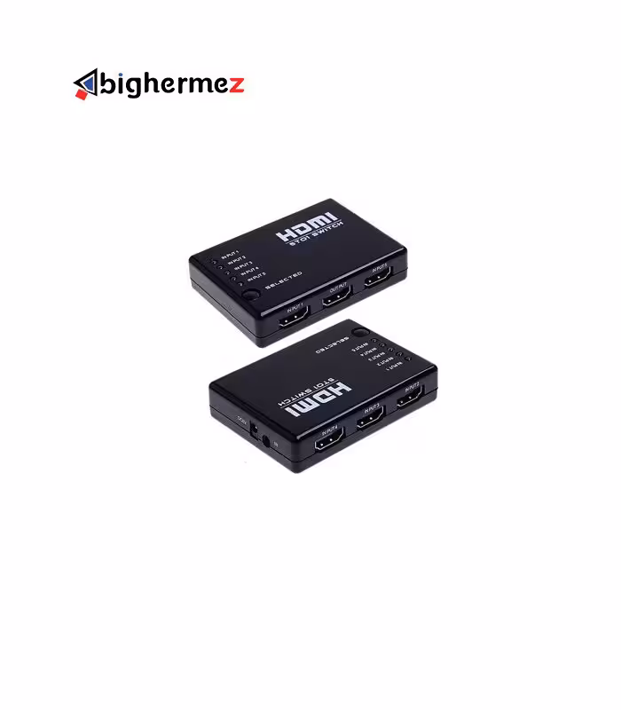 دیتا سوئیچ 1 به 5 HDMI پی نت مدل 4K501
