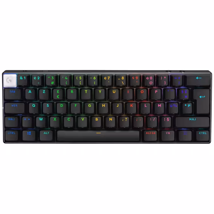 کیبورد Logitech PRO X 60 LIGHTSPEED Wireless Gaming Keyboard Black