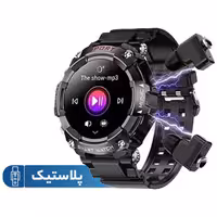 ساعت هوشمند هاینو تکو مدل edition three st3 wirless دارای قابلیت های صفحه نمایش رنگی، صفحه نمایش لمسی، قابلیت مکالمه از طریق بلوتوث بند پلاستیک | کالا مکس