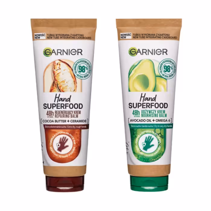 کرم دست تیوپی گارنیر مدل سوپرفود حجم 75 میل